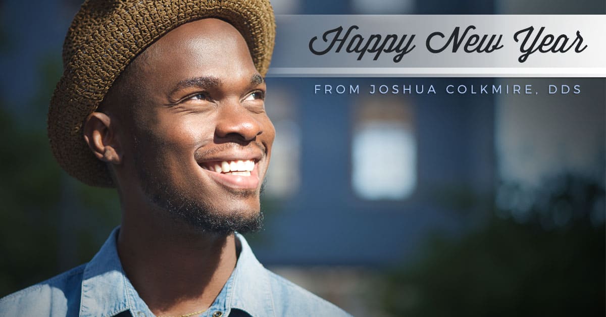 happy new year from joshua colkmire, dds